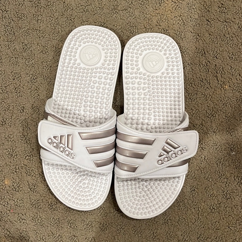 Addidas Slides - Women Size 8